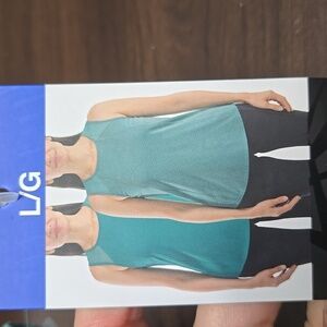 Spyder Size L Teal 2 Pack Athletic Tank Tops